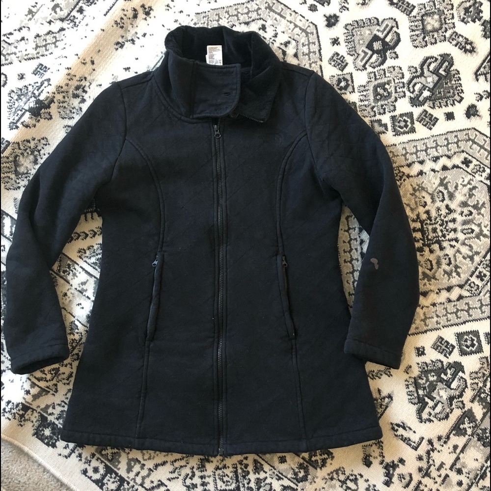 Women’s North Face Black Jacket/Coat Size Large
